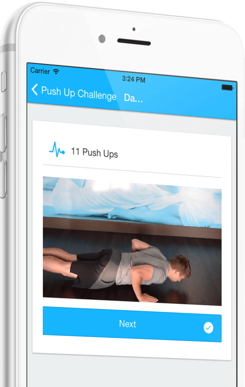 30 Day Pushup Challenge App