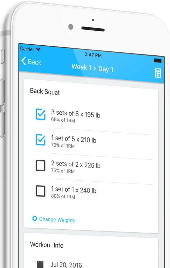 Triathlon screenshot