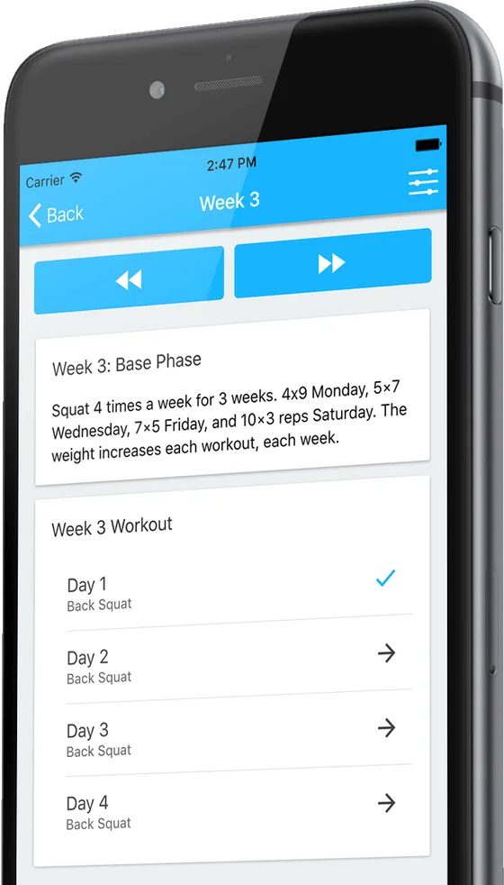 Triathlon screenshot