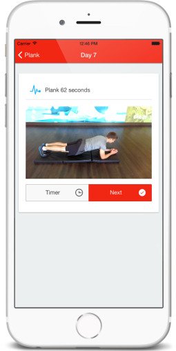 30 Day Plank Challenge App