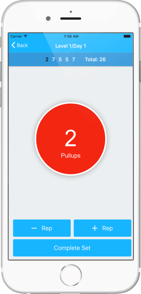 Pull Up Challenge App